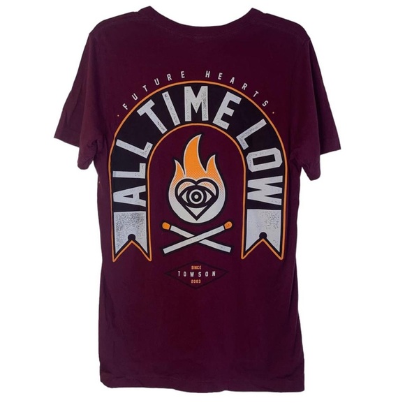 All Time Low Tour Band Shirt - Picture 2 of 5